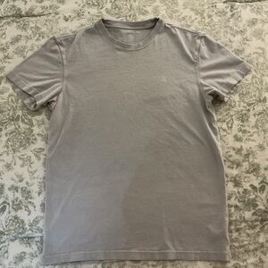 American Eagle Outfitters Light Gray Short Sleeve Tee
